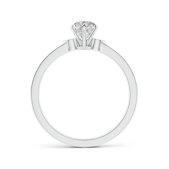 K, I3 / 0.71 CT / 14 KT White Gold