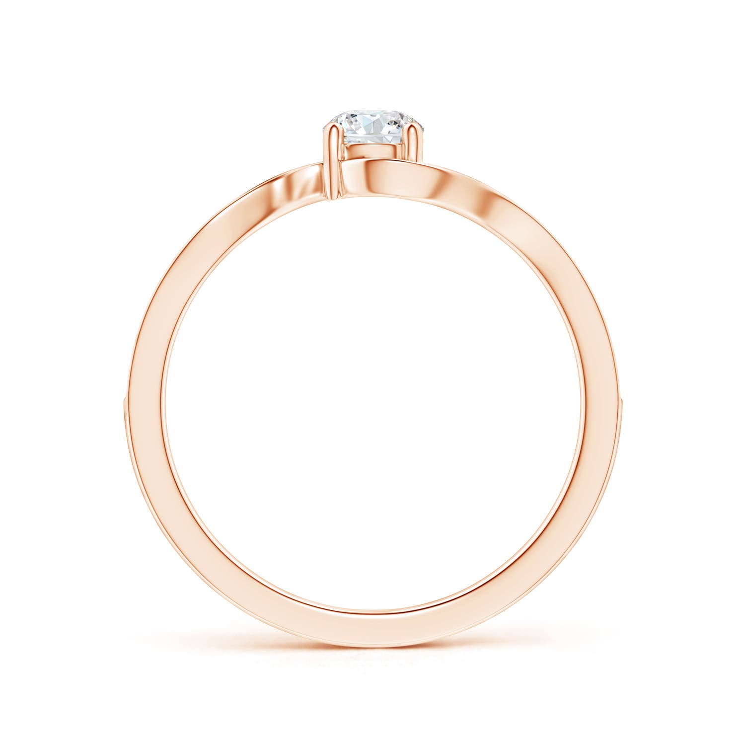 G, VS2 / 0.42 CT / 14 KT Rose Gold