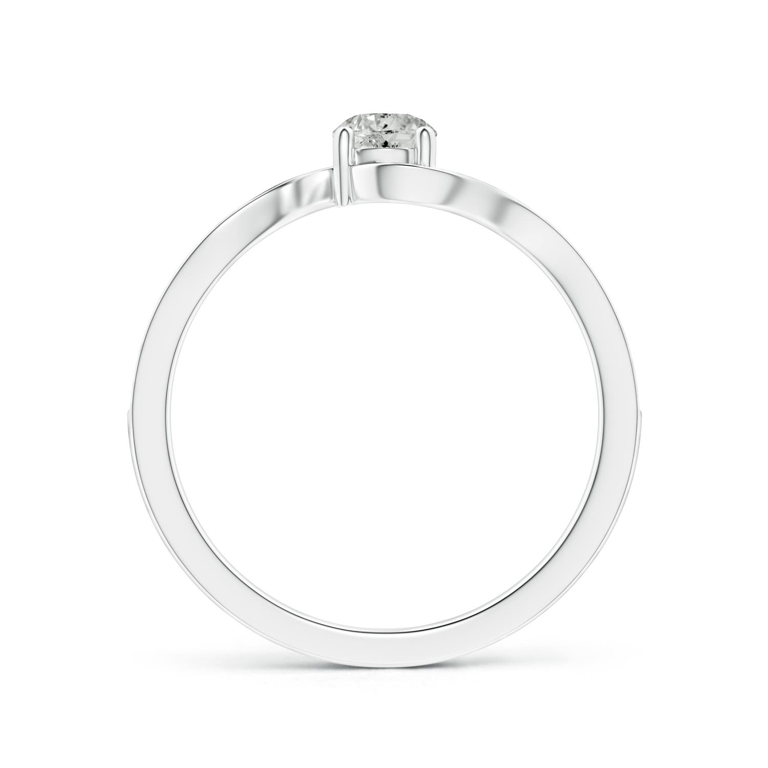 K, I3 / 0.42 CT / 14 KT White Gold