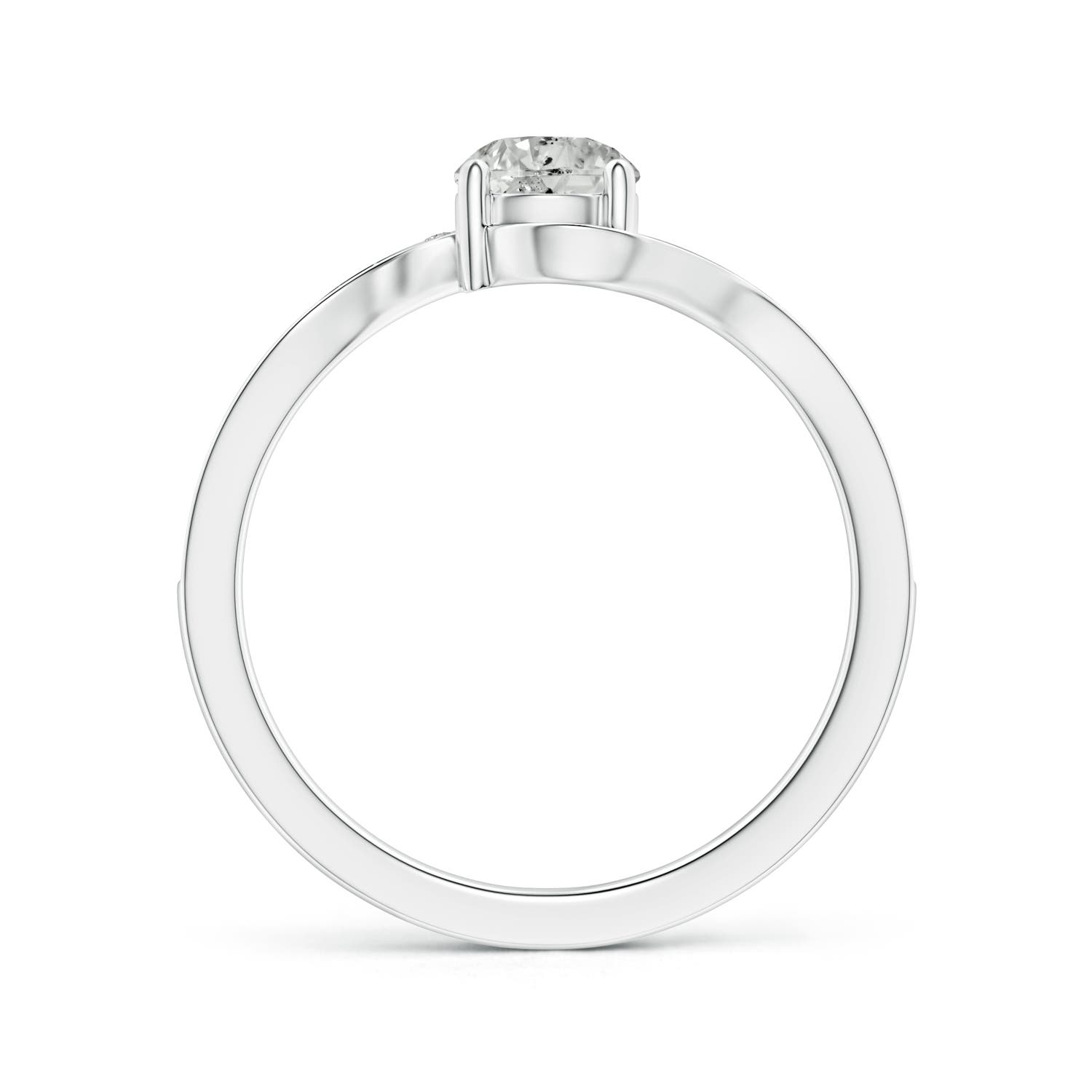 K, I3 / 0.71 CT / 14 KT White Gold