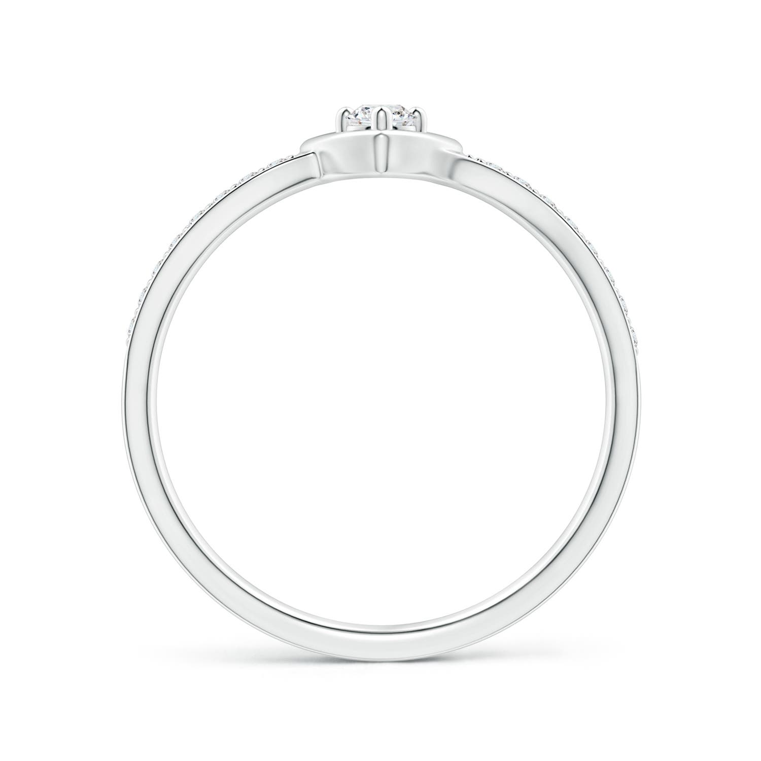 G, VS2 / 0.17 CT / 14 KT White Gold