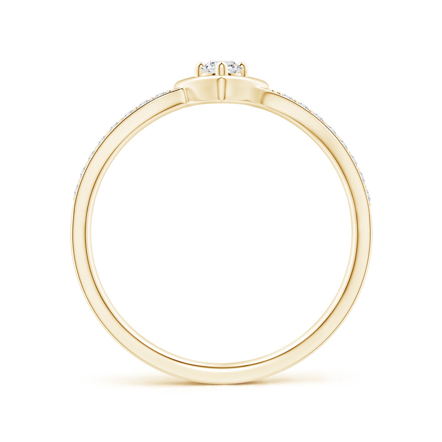 G, VS2 / 0.17 CT / 14 KT Yellow Gold