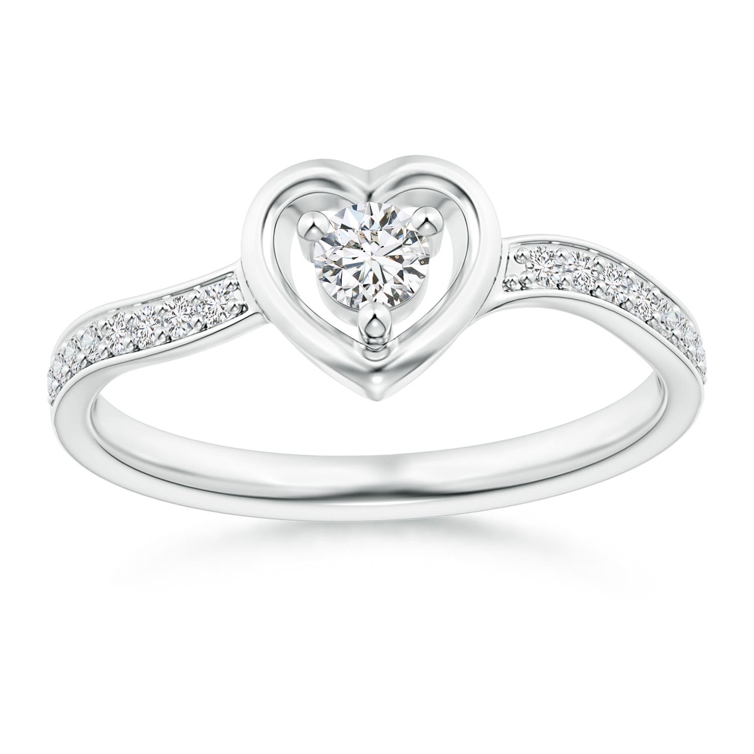 H, SI2 / 0.26 CT / 14 KT White Gold