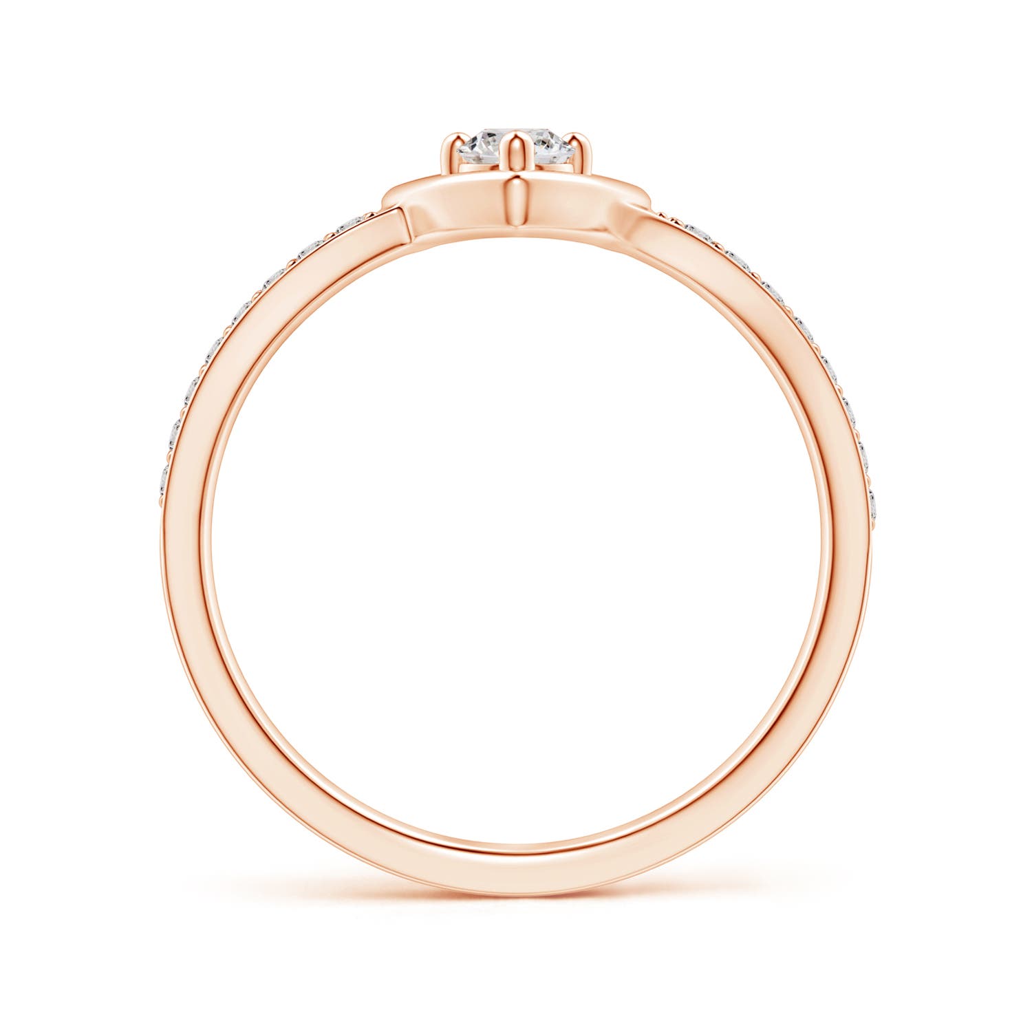 I-J, I1-I2 / 0.26 CT / 14 KT Rose Gold