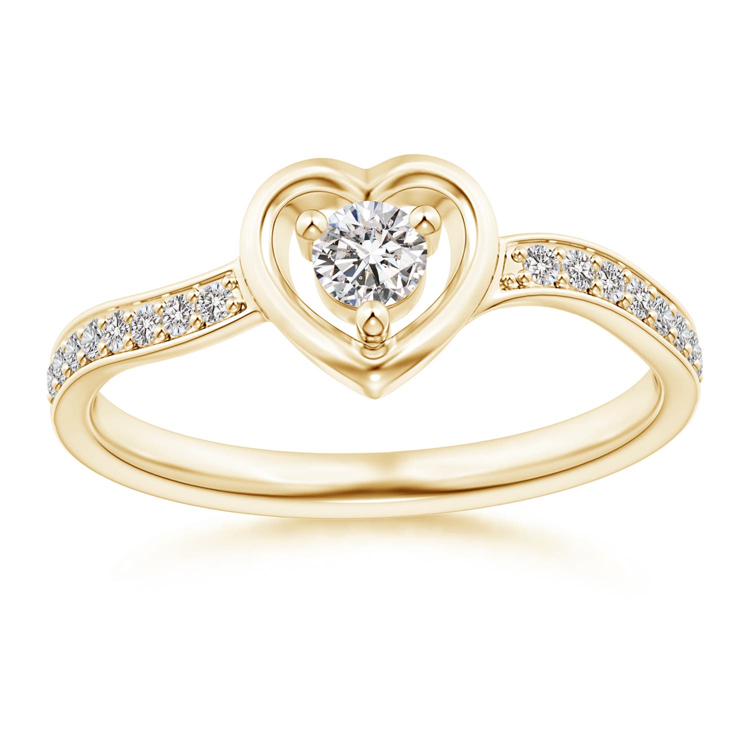 I-J, I1-I2 / 0.26 CT / 14 KT Yellow Gold