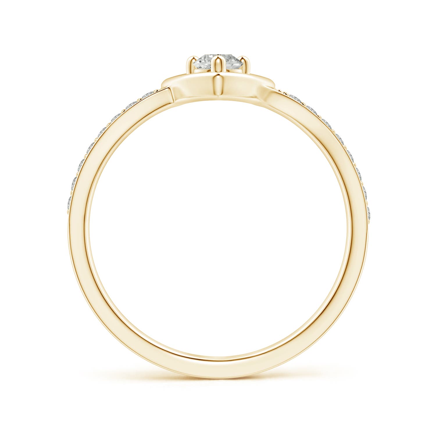 K, I3 / 0.26 CT / 14 KT Yellow Gold