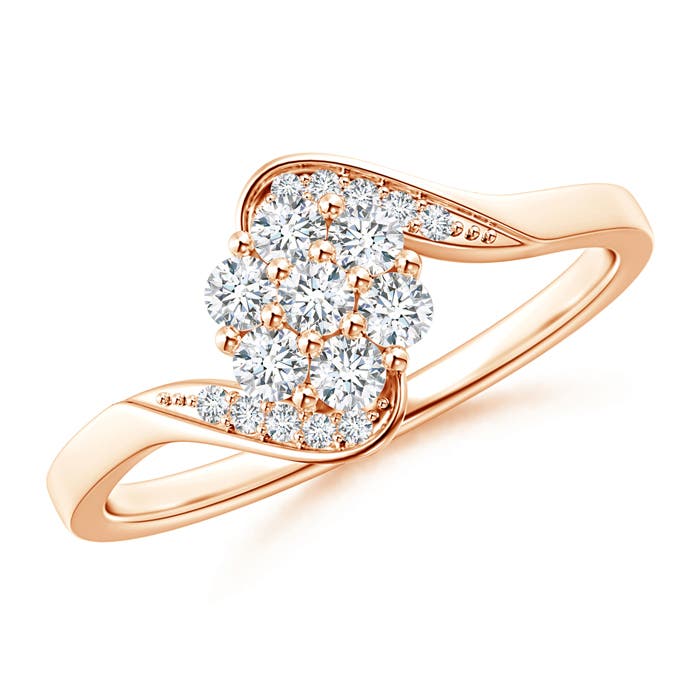 G, VS2 / 0.36 CT / 14 KT Rose Gold