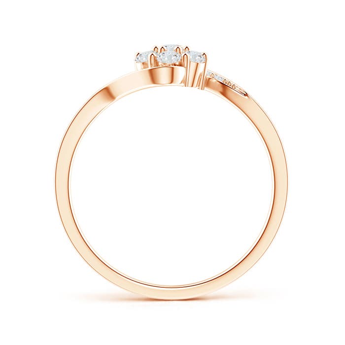 G, VS2 / 0.36 CT / 14 KT Rose Gold