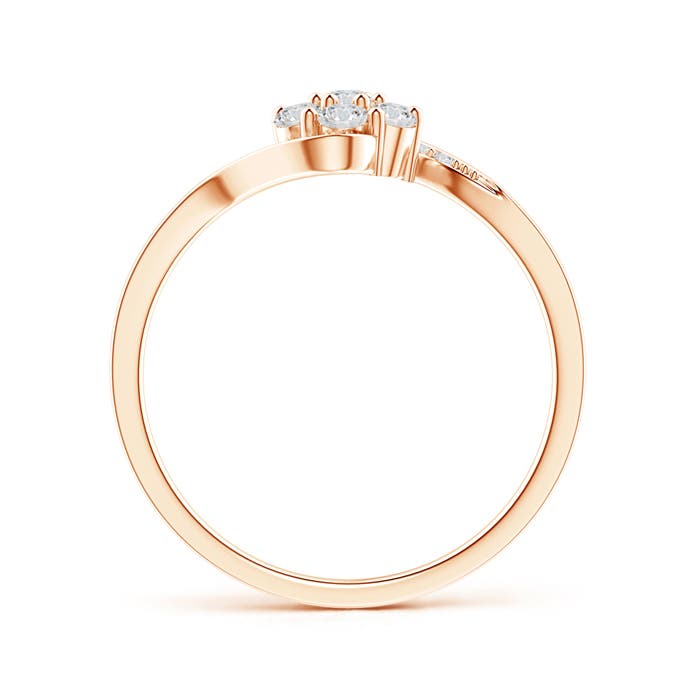 H, SI2 / 0.36 CT / 14 KT Rose Gold