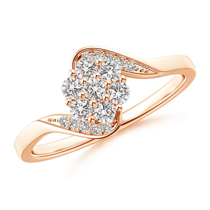 I-J, I1-I2 / 0.36 CT / 14 KT Rose Gold