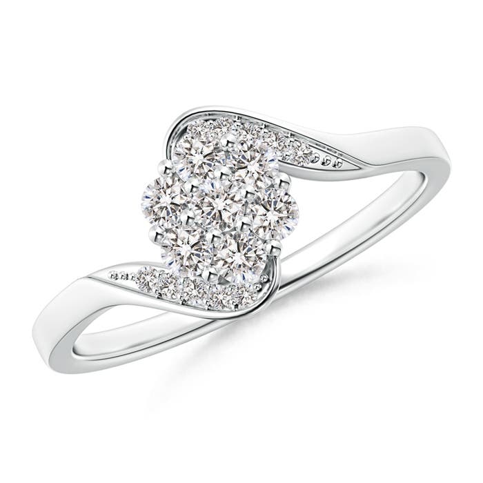 I-J, I1-I2 / 0.36 CT / 14 KT White Gold