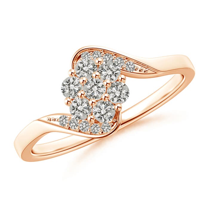 K, I3 / 0.36 CT / 14 KT Rose Gold