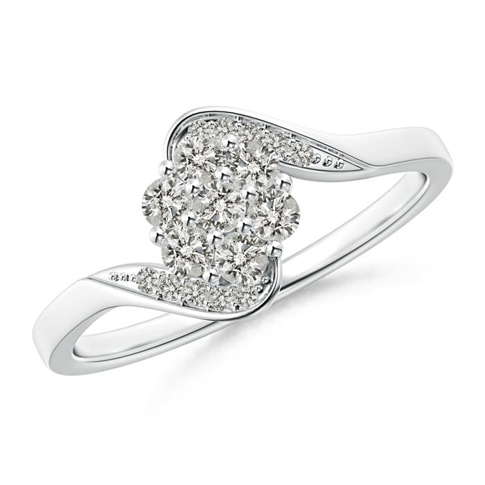 K, I3 / 0.36 CT / 14 KT White Gold