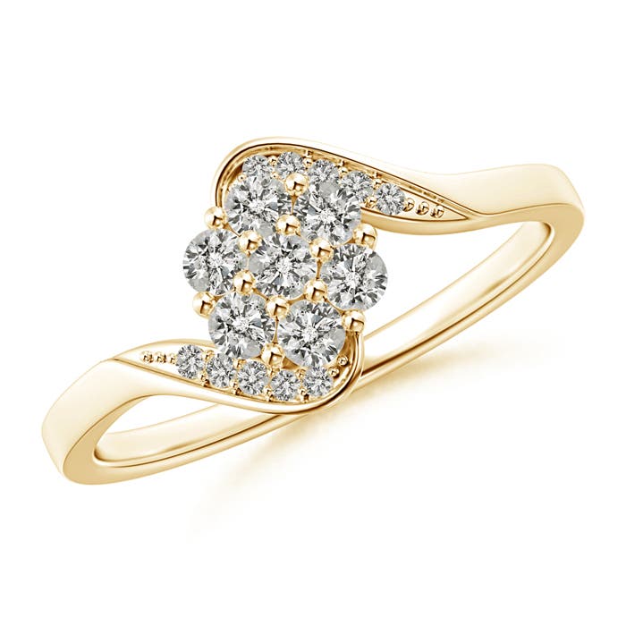 K, I3 / 0.36 CT / 14 KT Yellow Gold