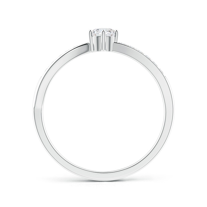 4.1mm GVS2 Six Prong-Set Round Solitaire Diamond Split Shank Ring in P950 Platinum side-1