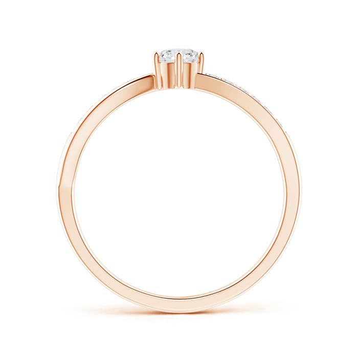 G, VS2 / 0.37 CT / 14 KT Rose Gold