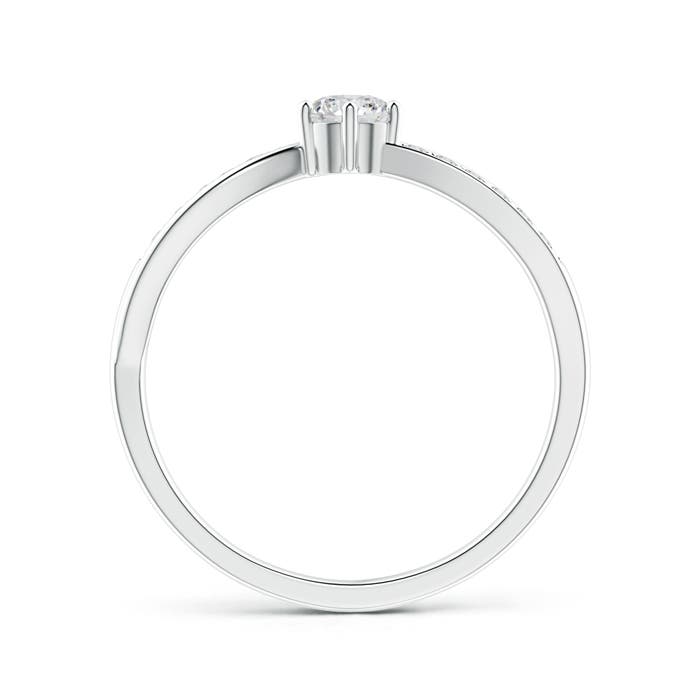 H, SI2 / 0.37 CT / 14 KT White Gold