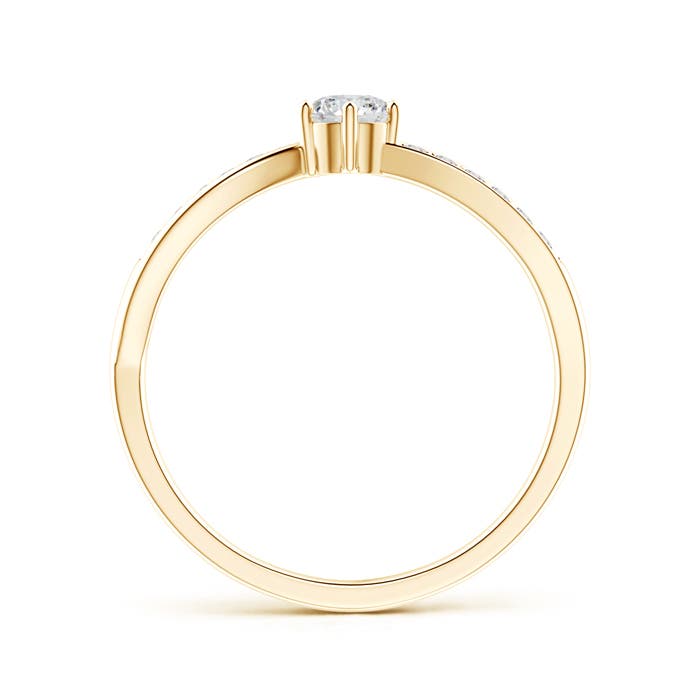 H, SI2 / 0.37 CT / 14 KT Yellow Gold