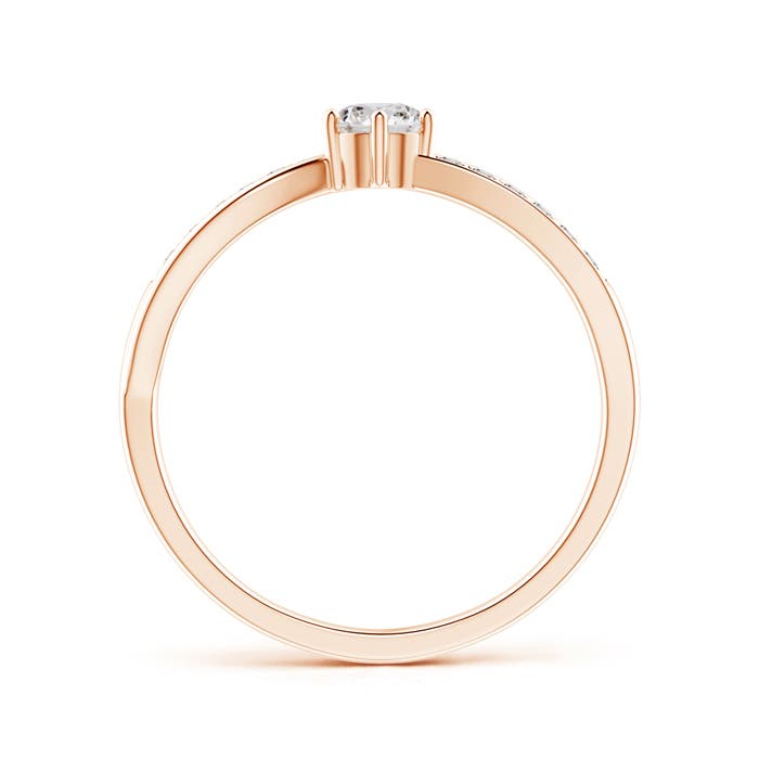 I-J, I1-I2 / 0.37 CT / 14 KT Rose Gold