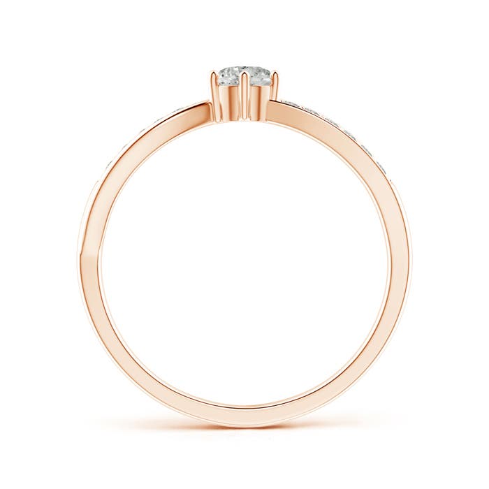 K, I3 / 0.37 CT / 14 KT Rose Gold