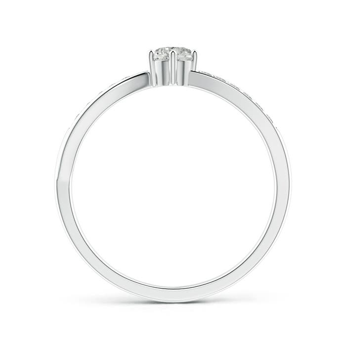 K, I3 / 0.37 CT / 14 KT White Gold