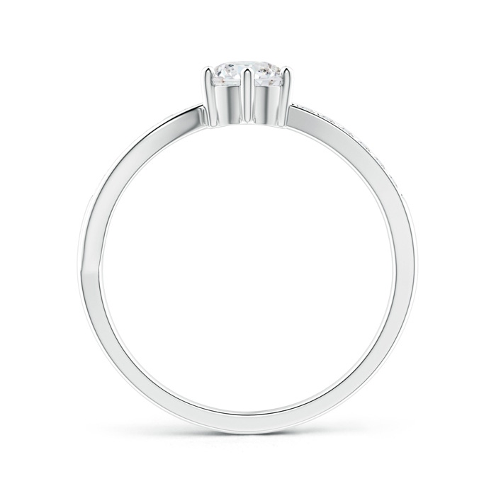 5.2mm GVS2 Six Prong-Set Round Solitaire Diamond Split Shank Ring in P950 Platinum side-1
