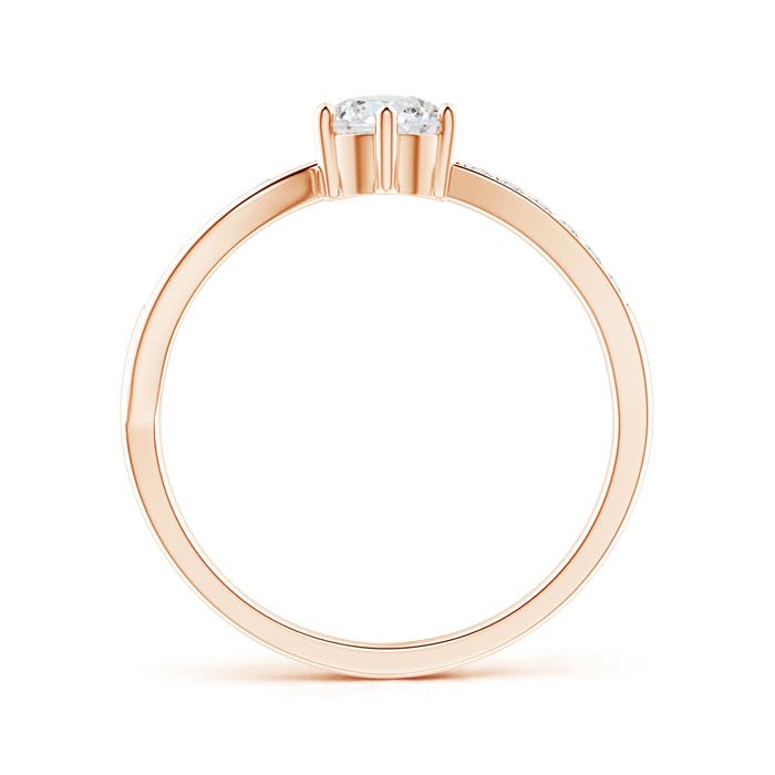 G, VS2 / 0.67 CT / 14 KT Rose Gold