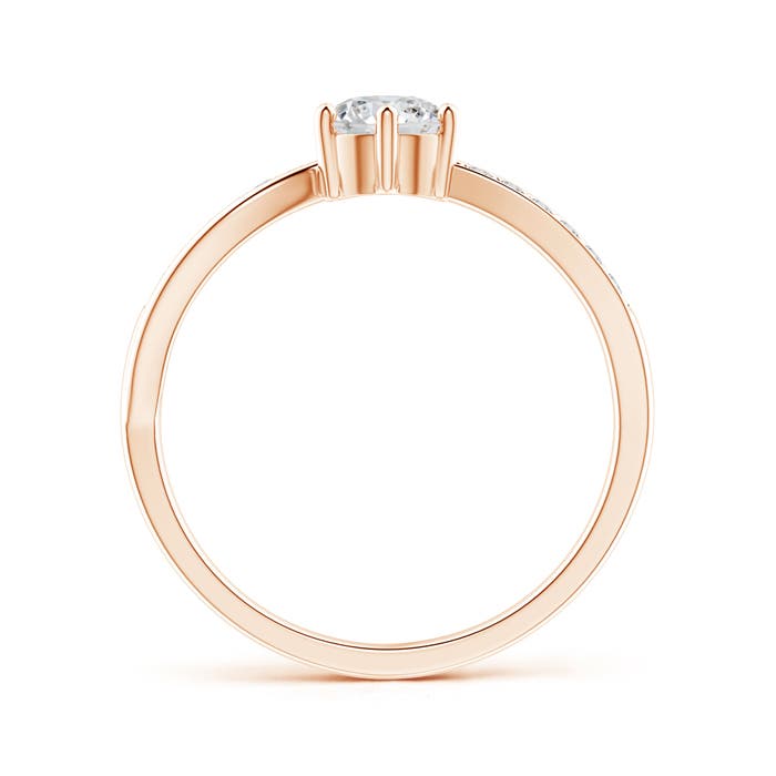 H, SI2 / 0.67 CT / 14 KT Rose Gold