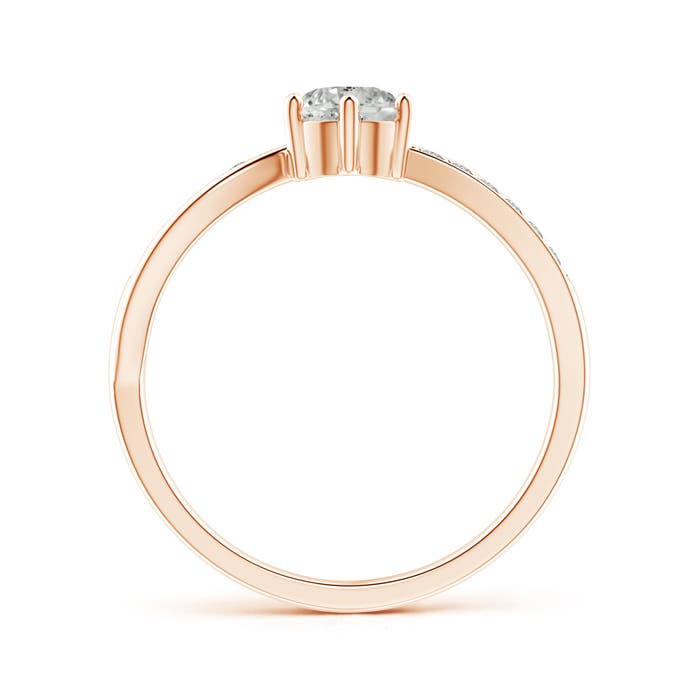 K, I3 / 0.67 CT / 14 KT Rose Gold