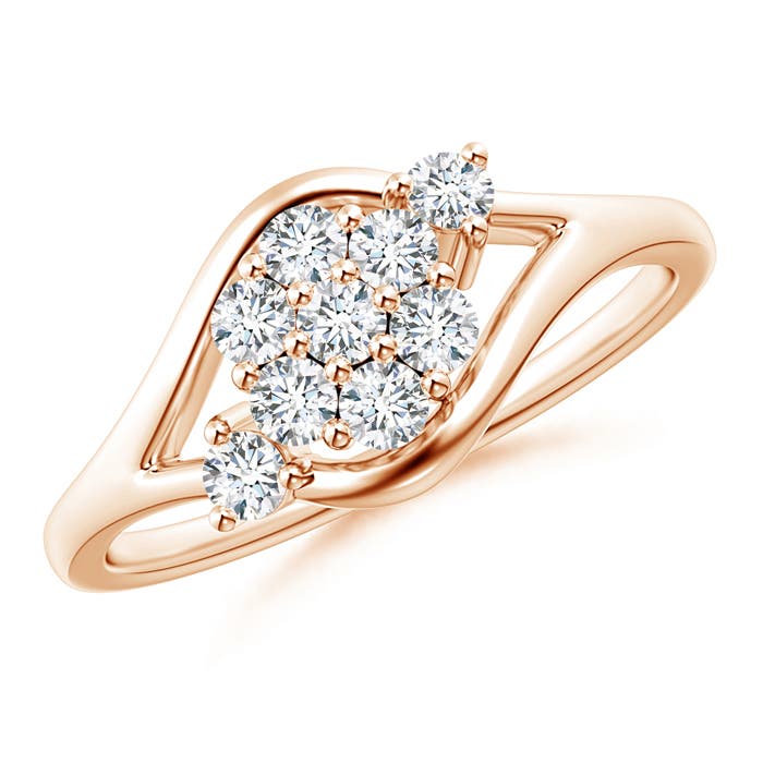 G, VS2 / 0.47 CT / 14 KT Rose Gold