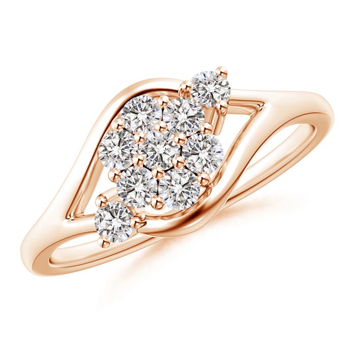 I-J, I1-I2 / 0.47 CT / 14 KT Rose Gold