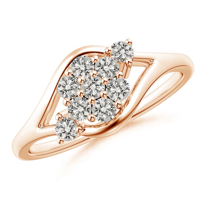 K, I3 / 0.47 CT / 14 KT Rose Gold