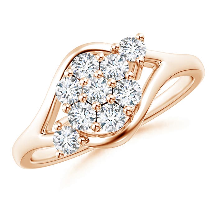 G, VS2 / 0.67 CT / 14 KT Rose Gold