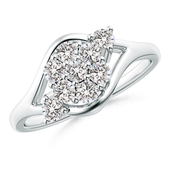 I-J, I1-I2 / 0.67 CT / 14 KT White Gold