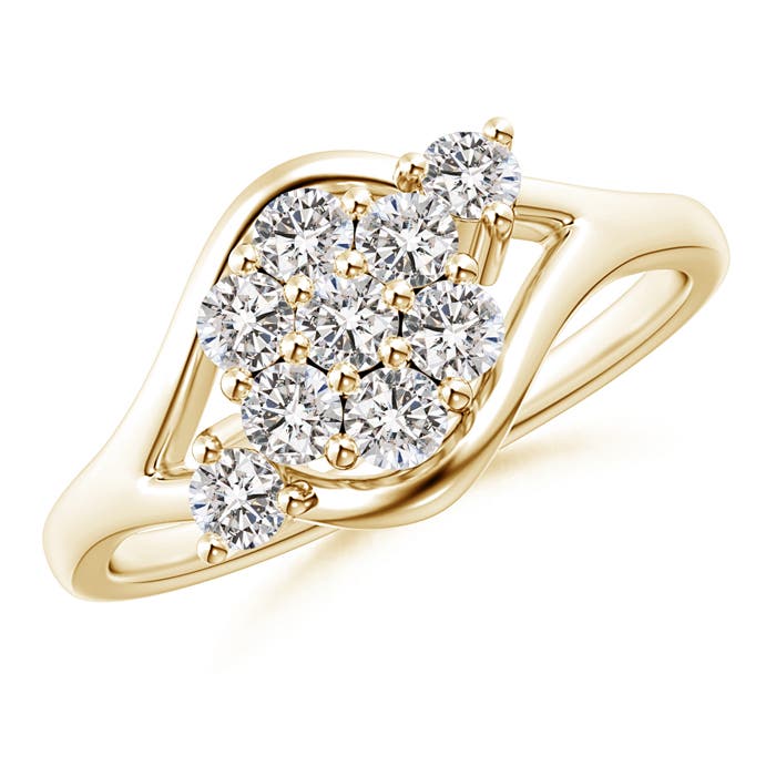 I-J, I1-I2 / 0.67 CT / 14 KT Yellow Gold