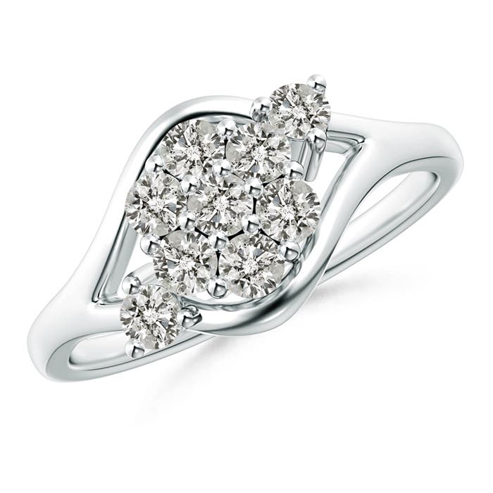 K, I3 / 0.67 CT / 14 KT White Gold