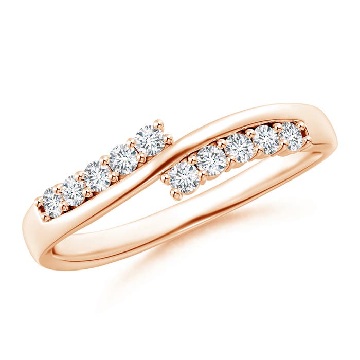 F-G, VS / 0.25 CT / 14 KT Rose Gold