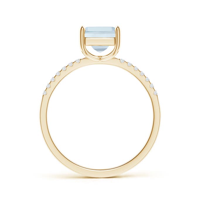 A - Aquamarine / 1.06 CT / 14 KT Yellow Gold