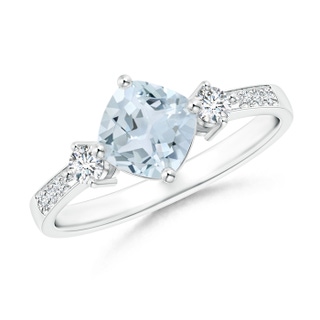Cushion A Aquamarine