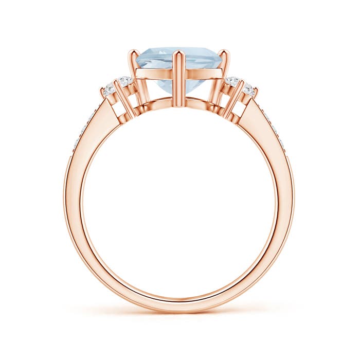 A - Aquamarine / 1.66 CT / 14 KT Rose Gold