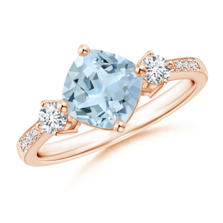 Cushion AA Aquamarine