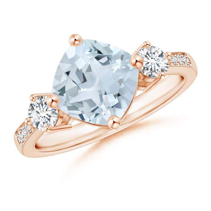 A - Aquamarine / 2.33 CT / 14 KT Rose Gold