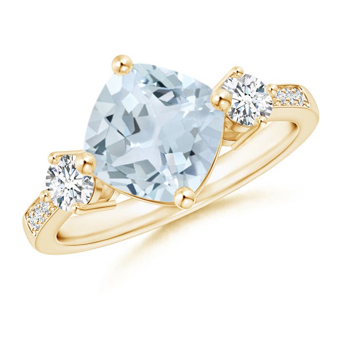 A - Aquamarine / 2.33 CT / 14 KT Yellow Gold