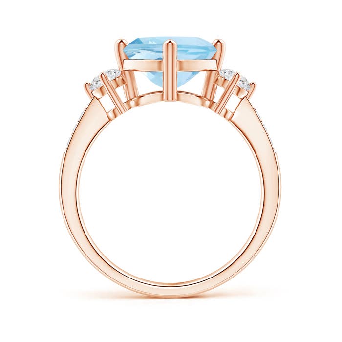 AAA - Aquamarine / 2.33 CT / 14 KT Rose Gold