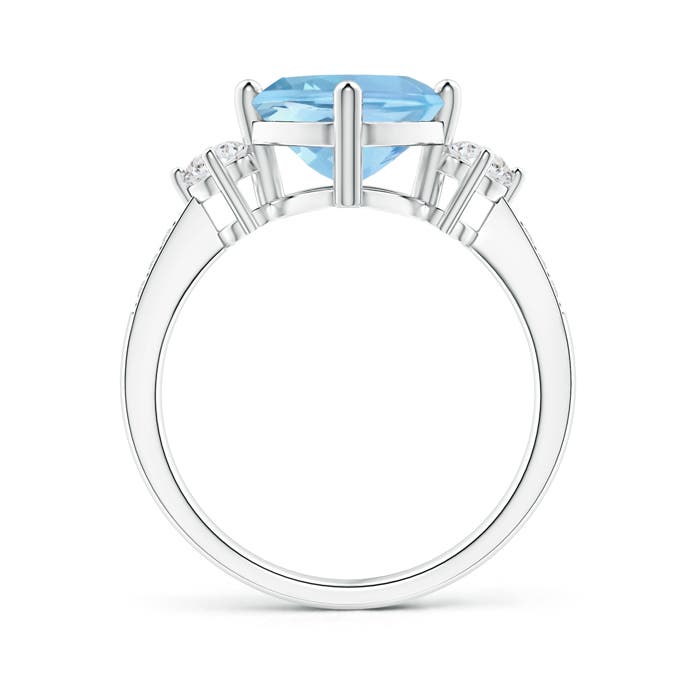 AAAA - Aquamarine / 2.33 CT / 14 KT White Gold