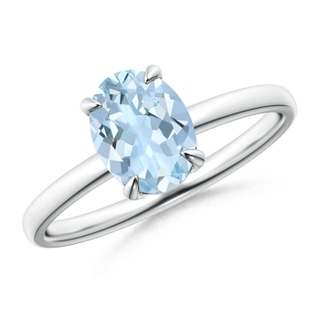 Oval AA Aquamarine