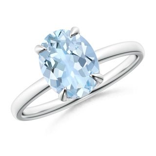 Oval AA Aquamarine