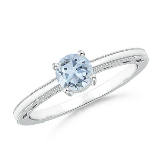Round A Aquamarine