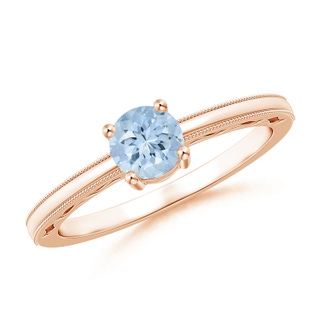 Round AA Aquamarine
