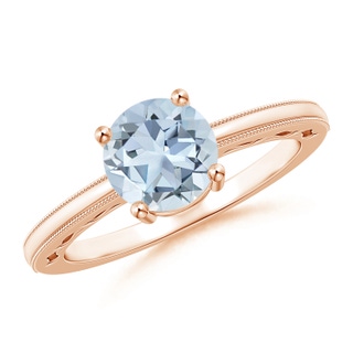 Round A Aquamarine